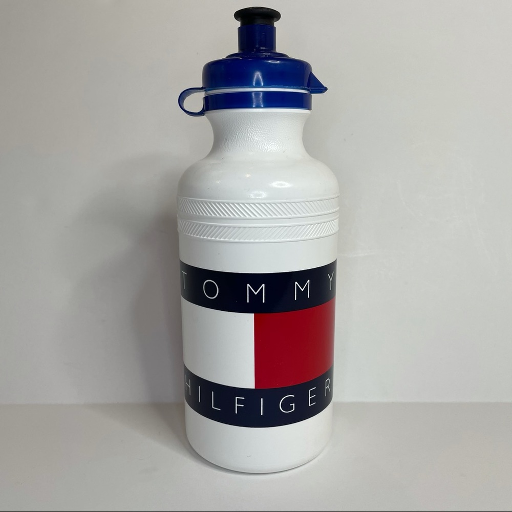 VTG Tommy Hilfiger White Water Bottle NEW 90’s